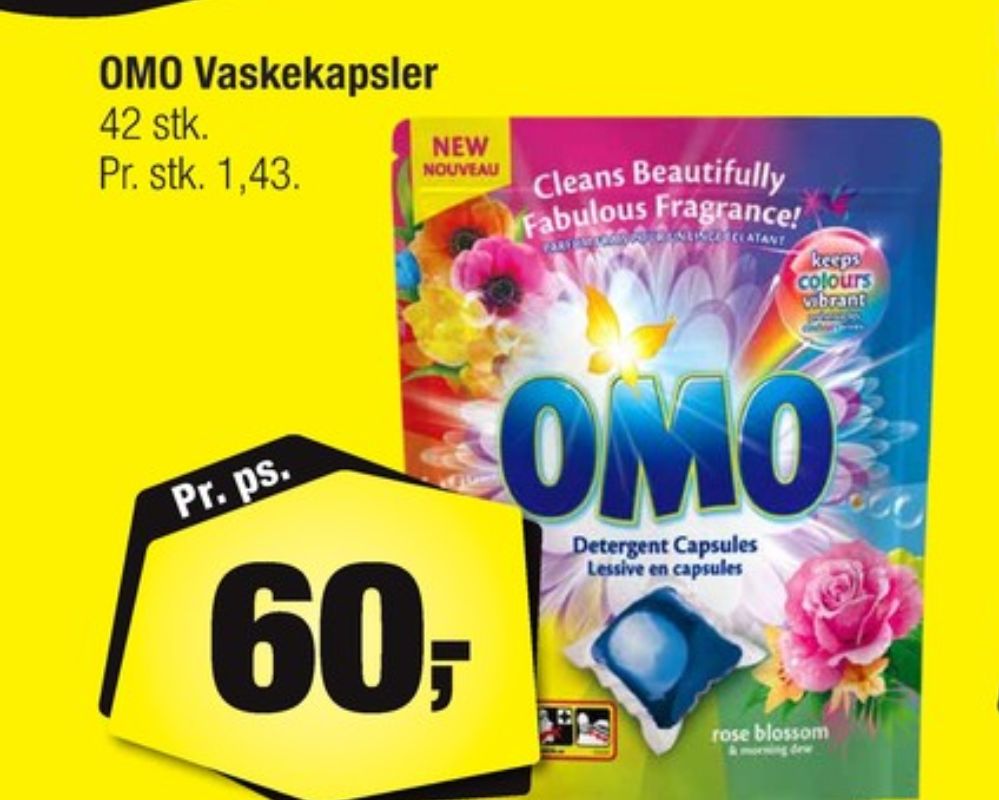 Omo, Vaskemiddel-tabs