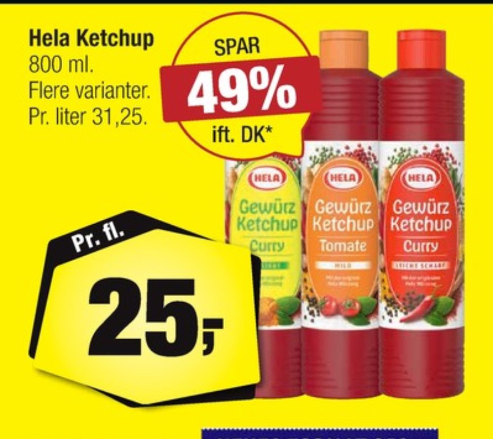 Hela, Ketchup Scharf