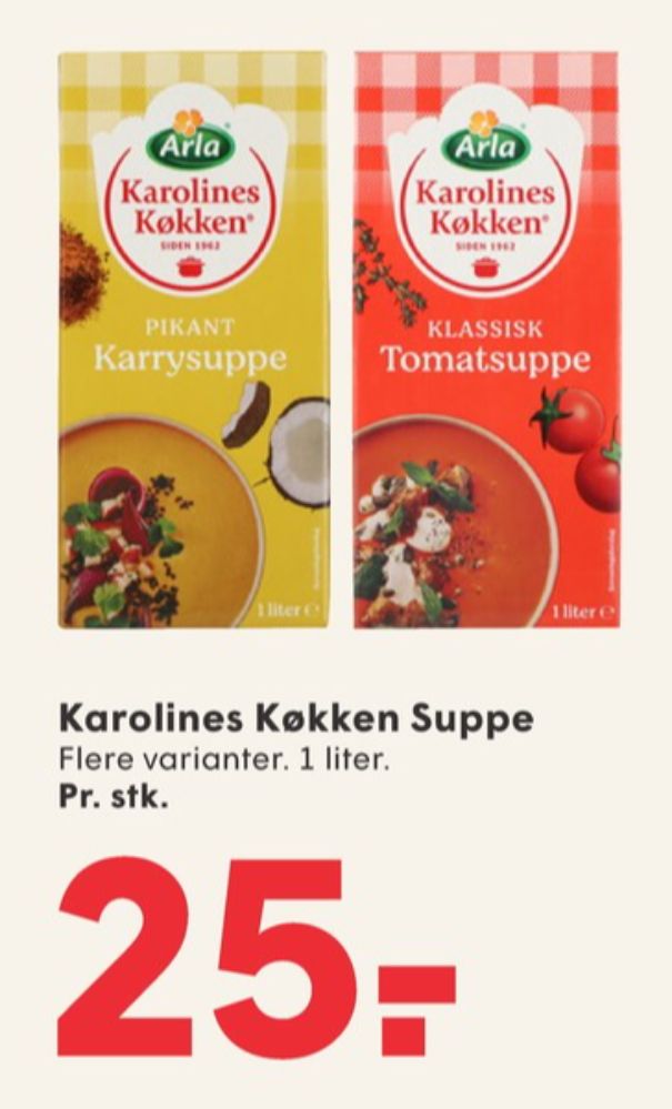 Karolines, Karrysuppe