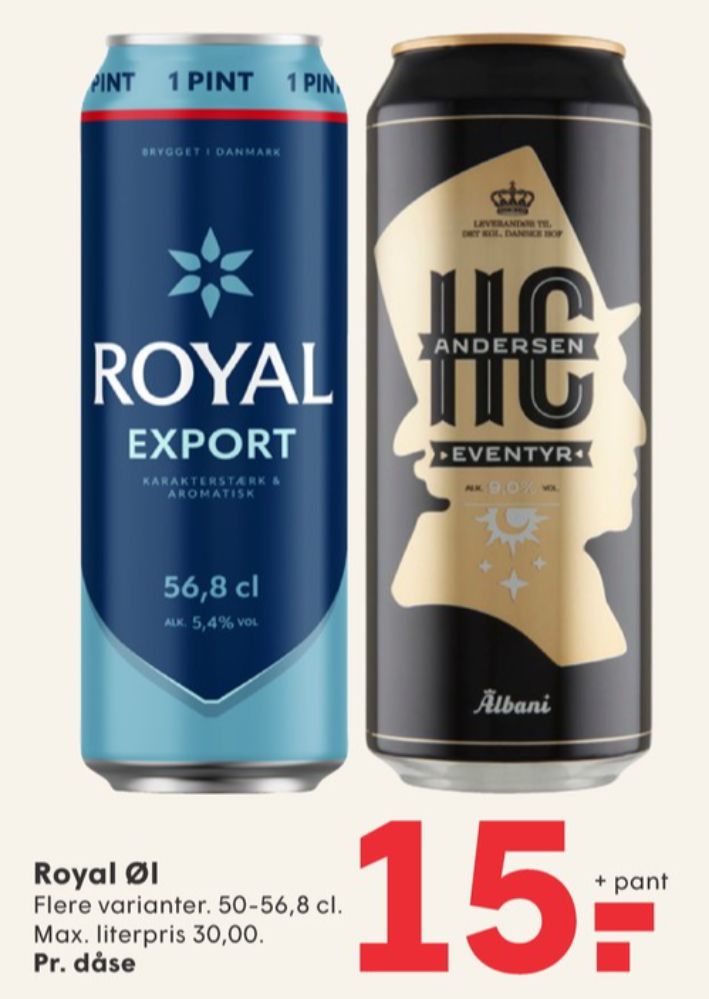HC Andersen, Specialøl