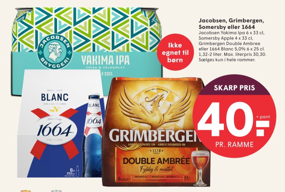 Kronenbourg 1664 Blanc, Specialøl 6 pk.