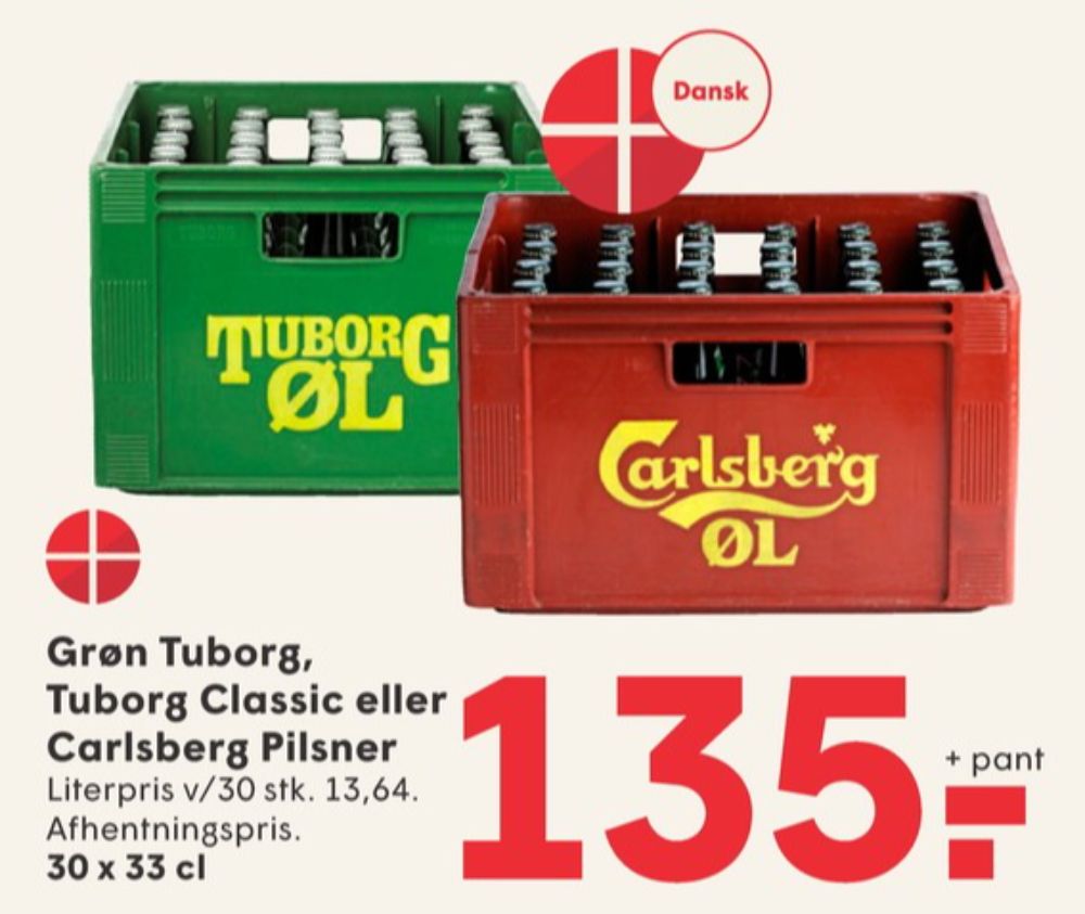 Tuborg Grøn, Øl