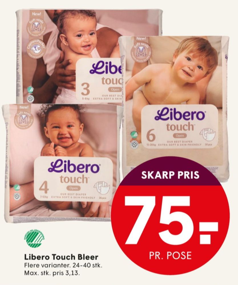 Libero Touch, Bleer str 3 5-9 kg