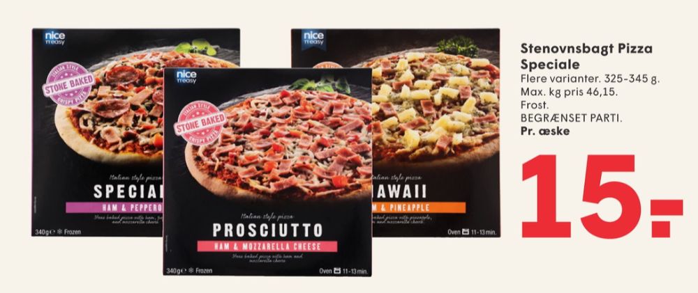 Nice n Easy, Hawaii Pizza