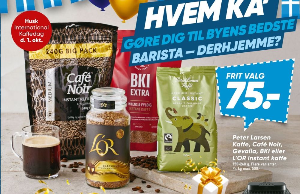 BKI Extra, Instant Kaffe
