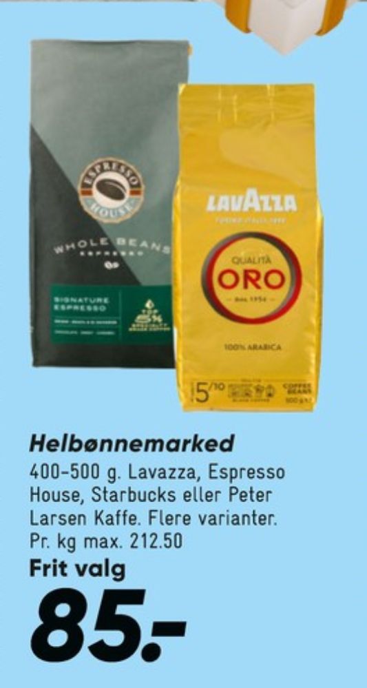 LavAzza Qualita Oro, Kaffebønner