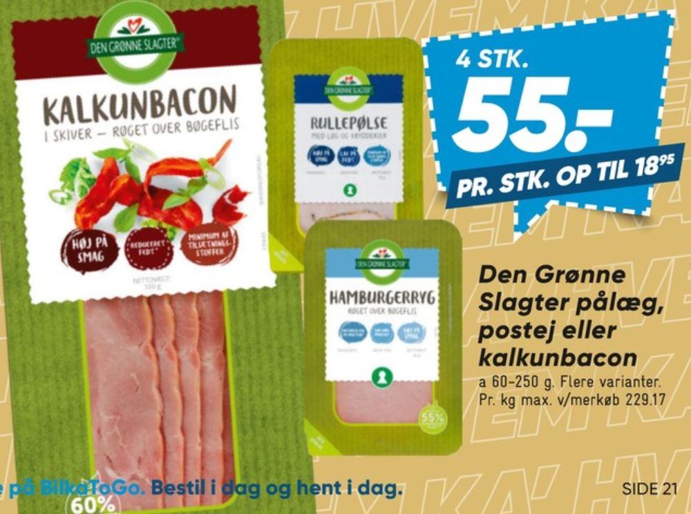 Den Grønne Slagter, Rullepølse med Løg & Krydderier