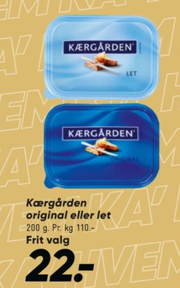Kærgården, Smørbar Let