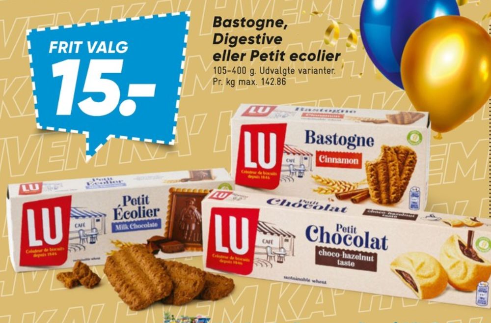 LU Digestive, Kiks