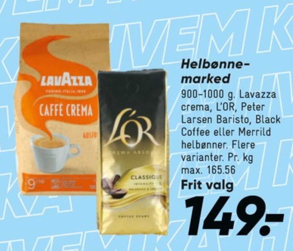 LavAzza Caffe Crema Gustoso, Kaffebønner