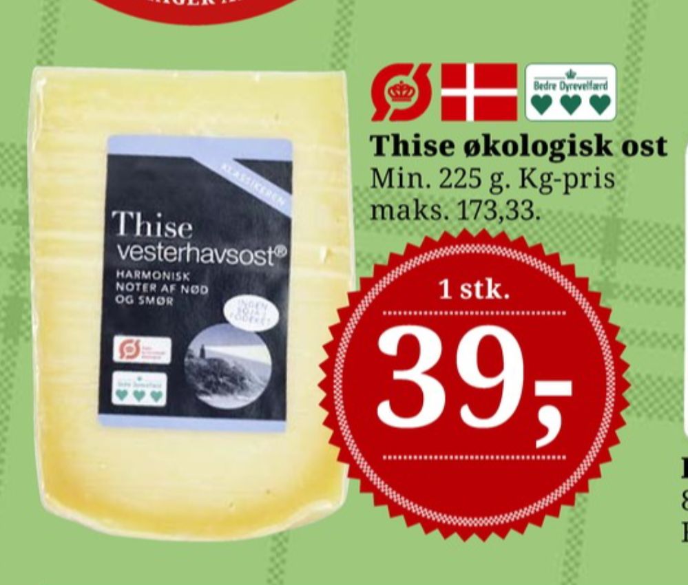Thise Vesterhavsost, Skæreost