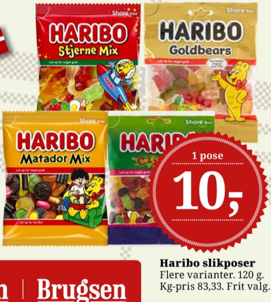 Haribo Goldbears, Slikposer