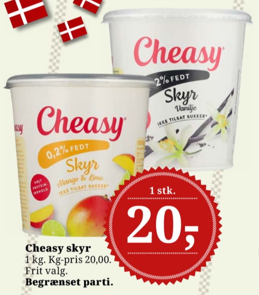Cheasy, Vanilje Skyr 