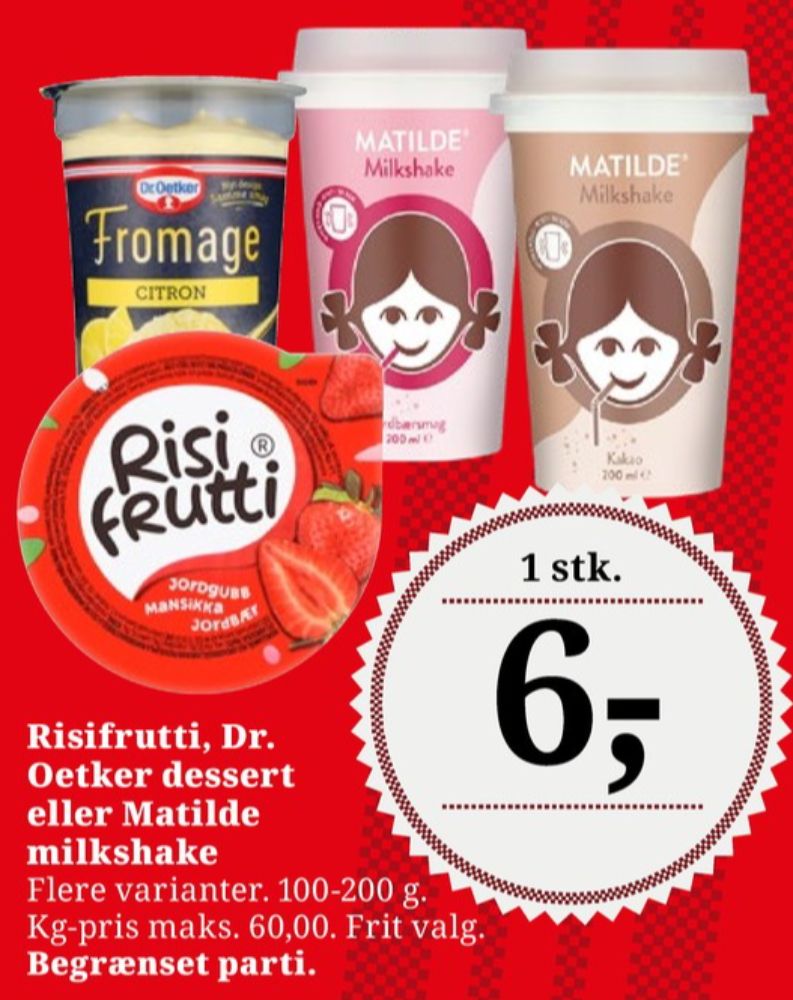 Matilde, Milkshake Kakao