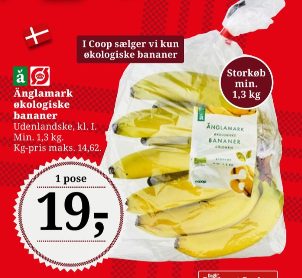 Änglamark, Bananer