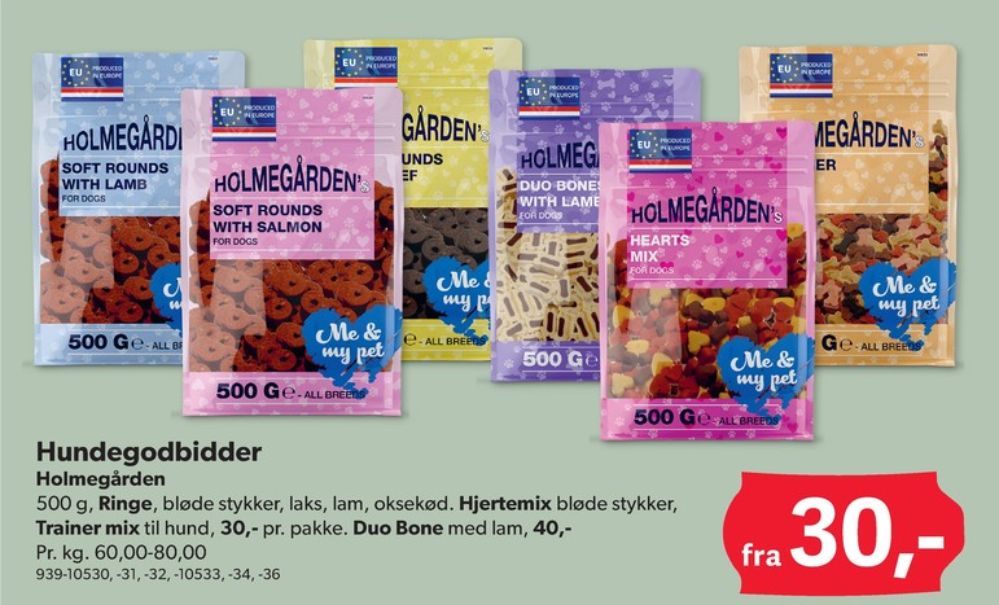 Holmegårdens Pet Food, Hundesnacks