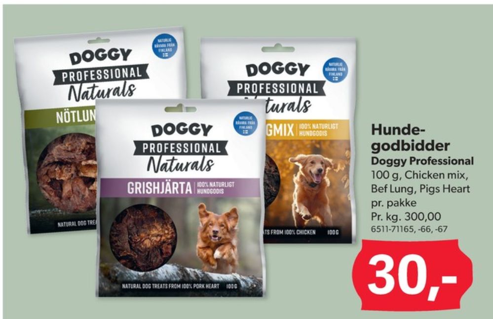 Doggy, Hundesnacks