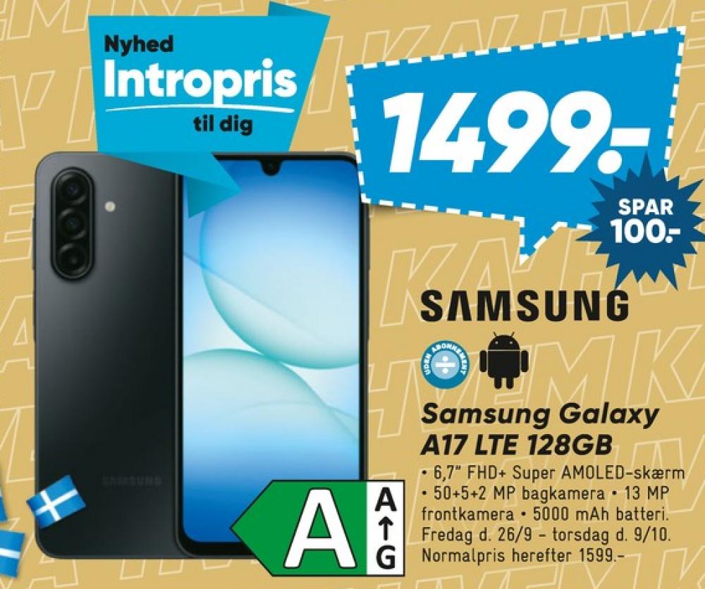 Samsung Galaxy A17 LTE, Mobiltelefon