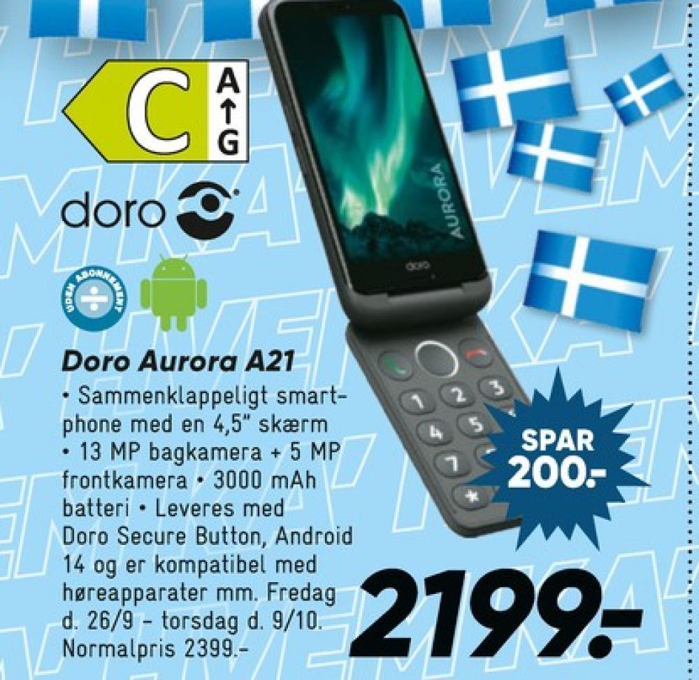 Doro Aurora A21, Mobiltelefon