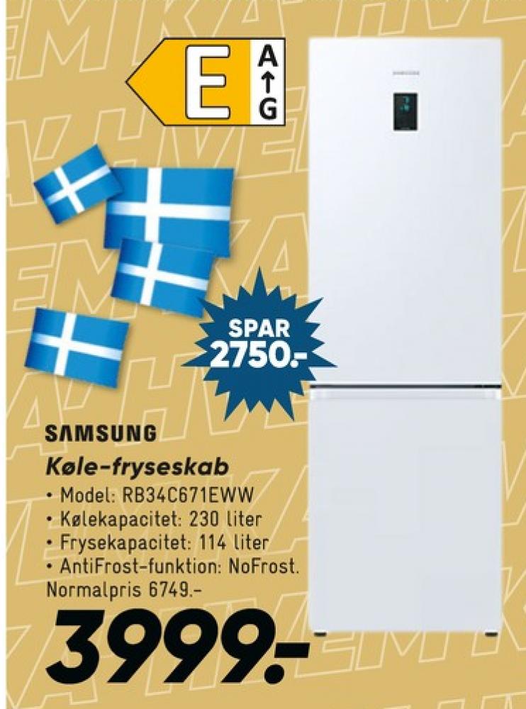 Samsung, Køle/Fryseskab