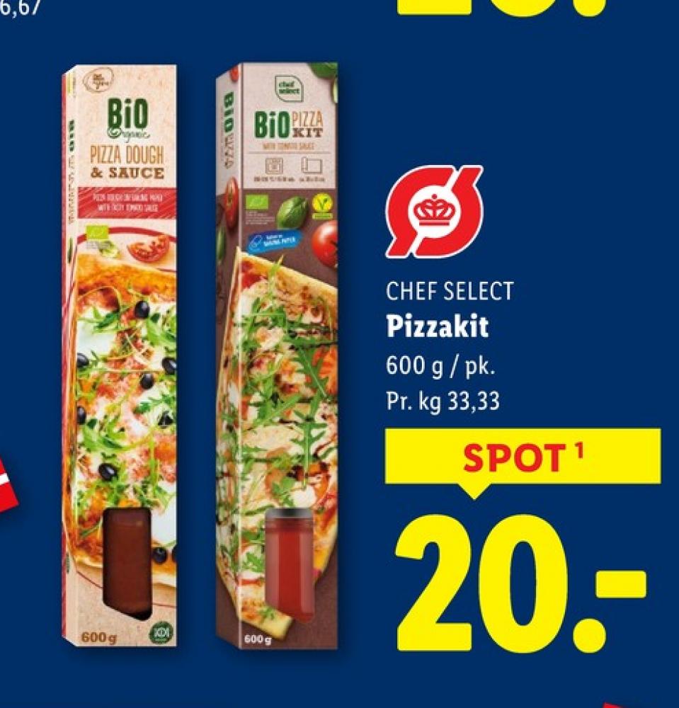 Chef Select, Pizzadej