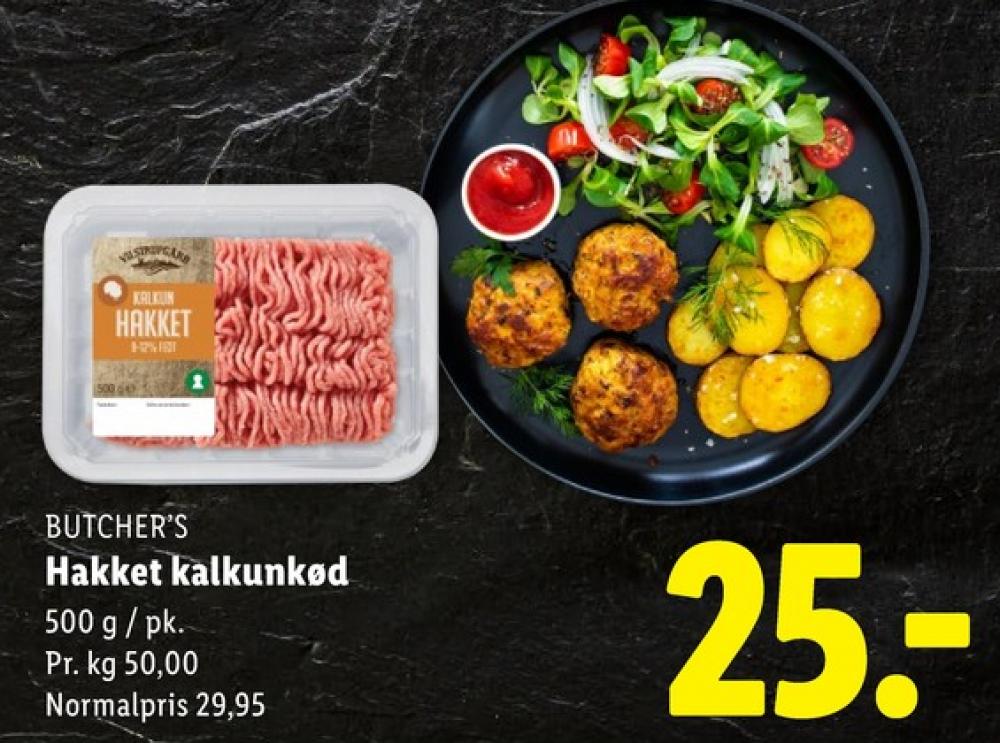 Butchers, Hakket kalkun