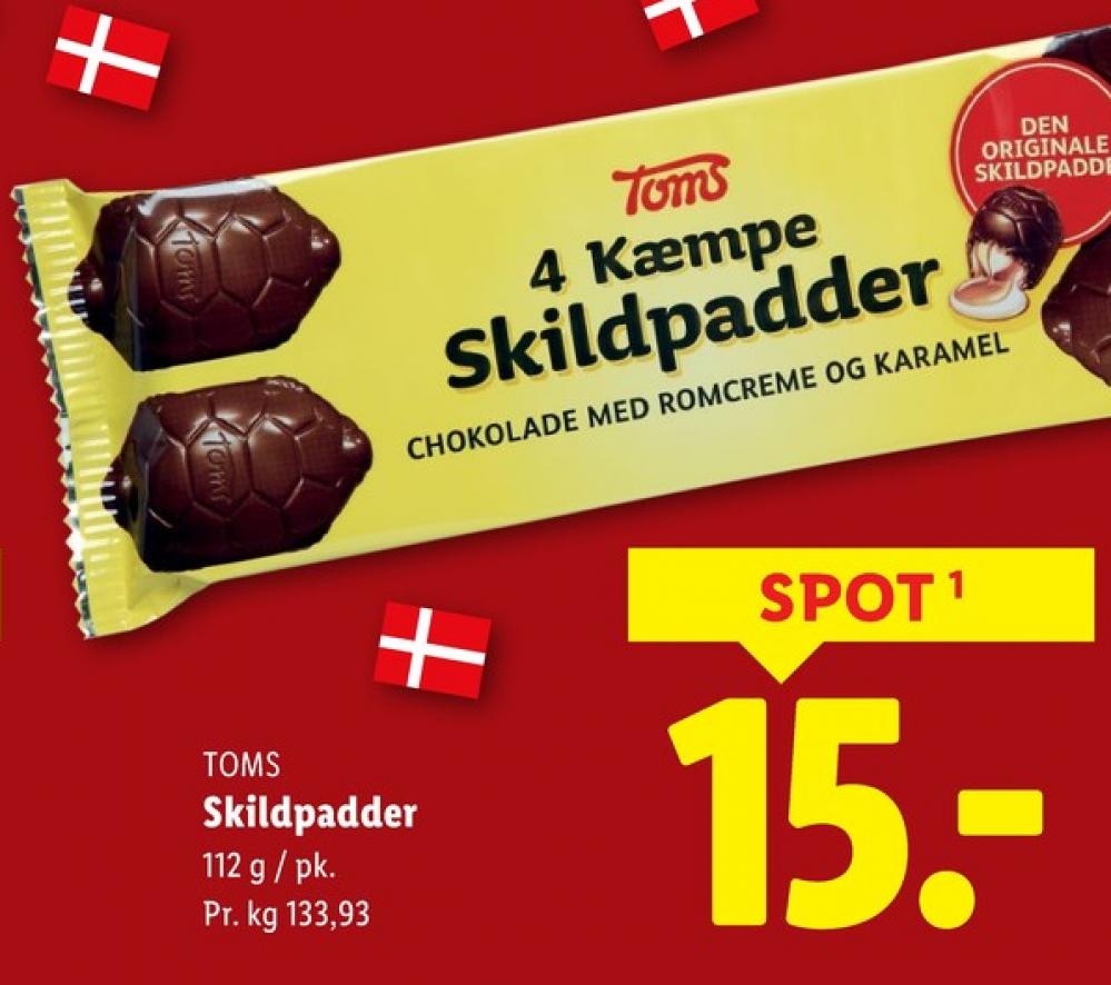 Toms Kæmpe Skildpadder, Chokoladeskildpadder