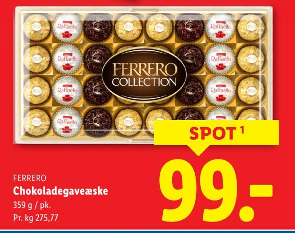 Ferrero Collection, Dessertchokolade