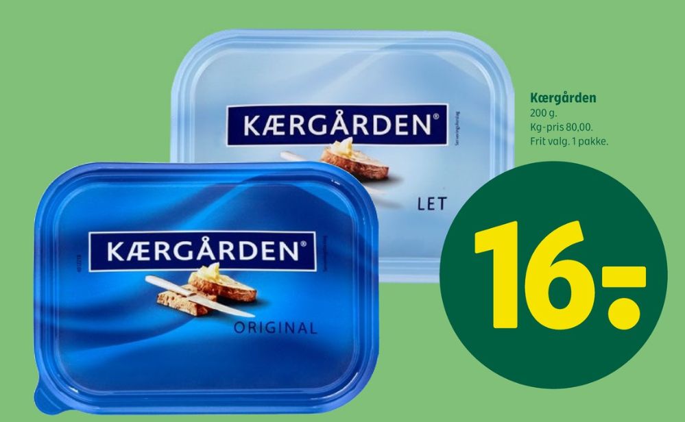 Kærgården, Smørbar