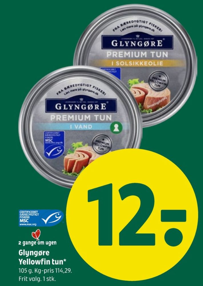 Glyngøre, Tun i vand
