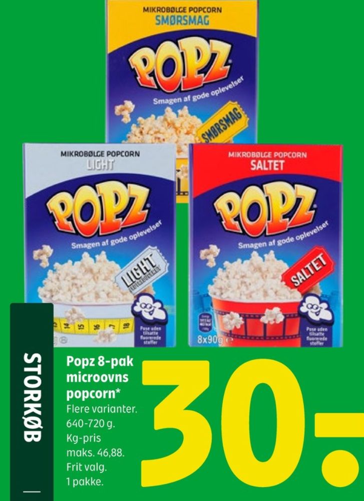 Popz, Popcorn Salted