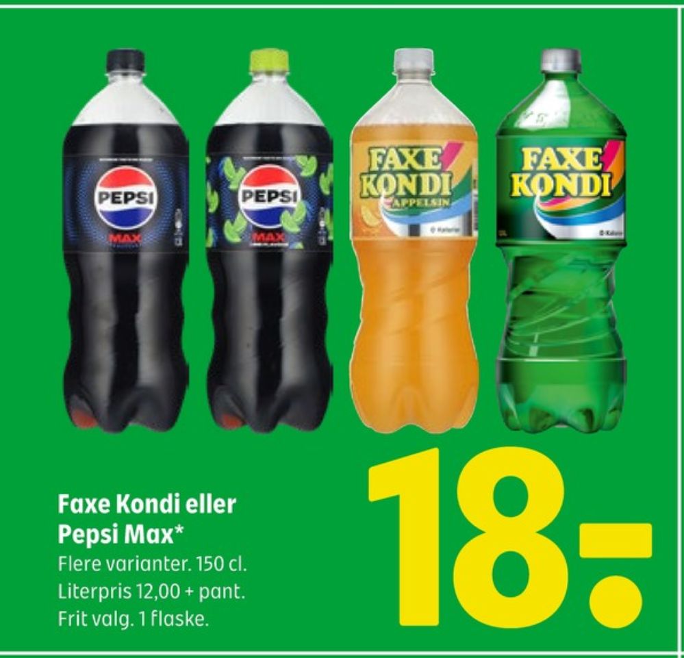 Pepsi Max, Cola