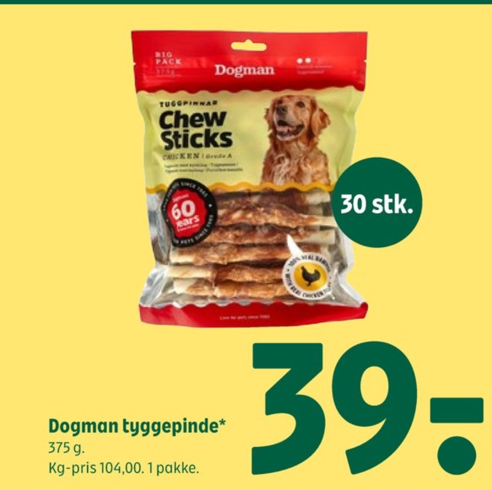 Dogman, Hundesnacks