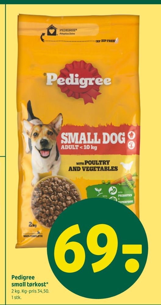 Pedigree, Hundefoder