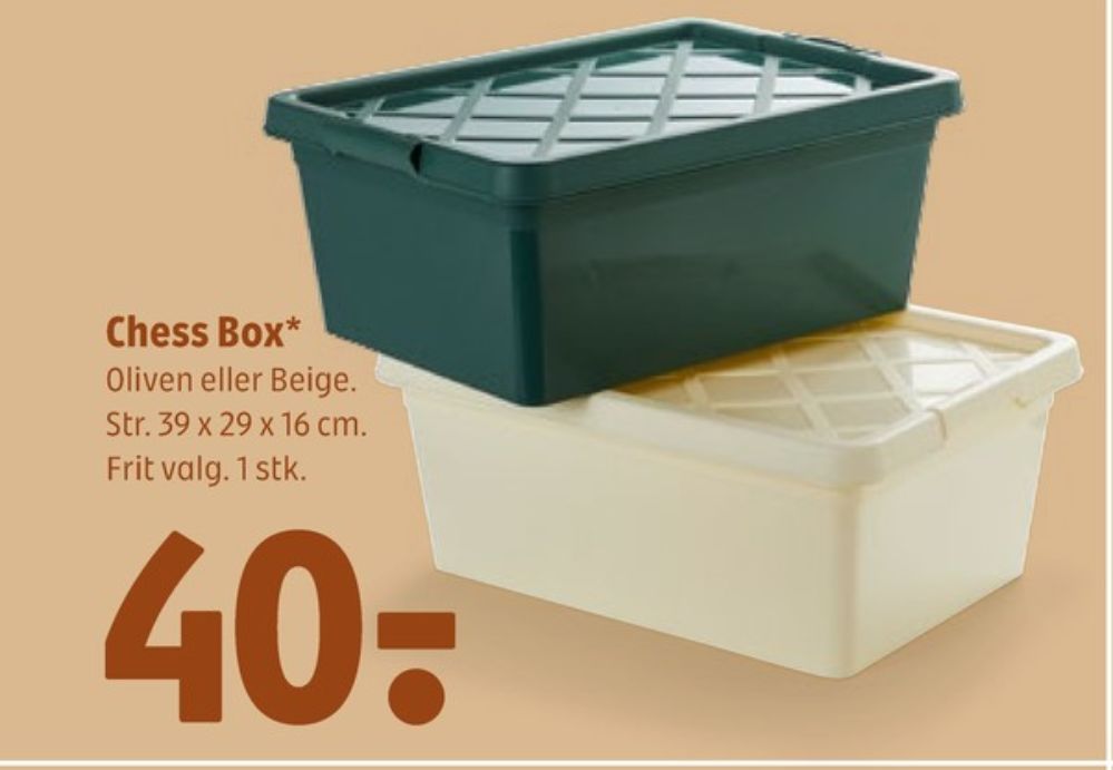 Opbevaringsboks