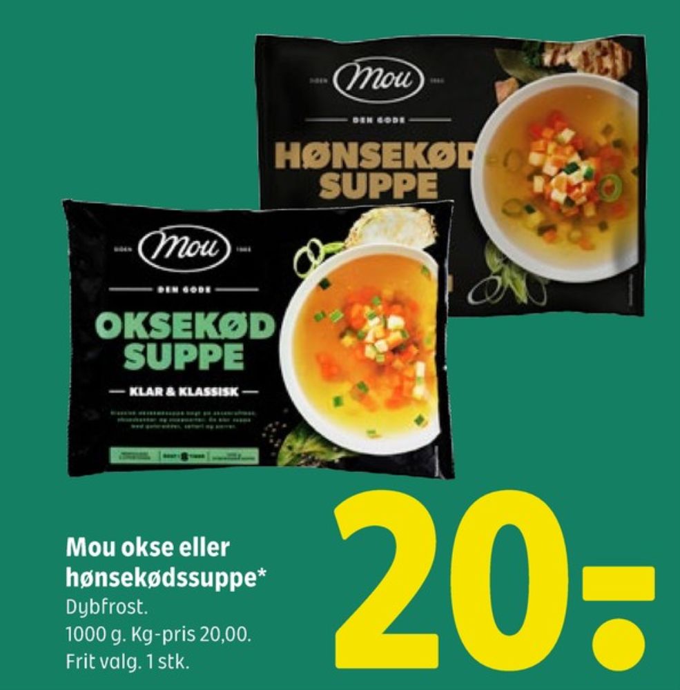Mou Klar & Klassisk, Hønsekødssuppe