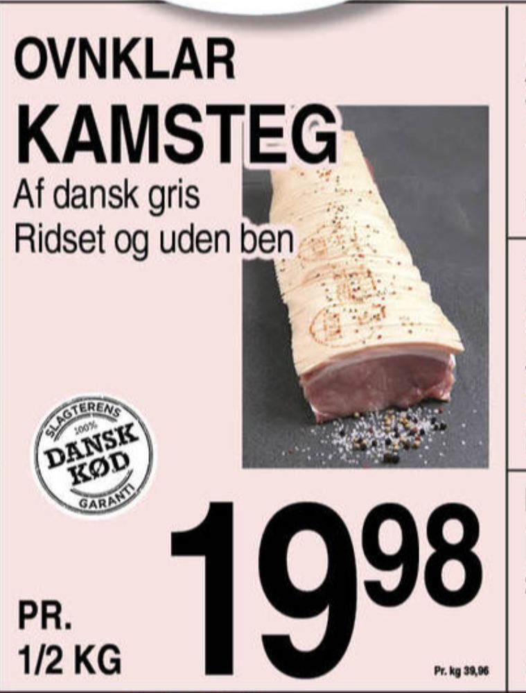 Norlyk Slagter, Flæskesteg