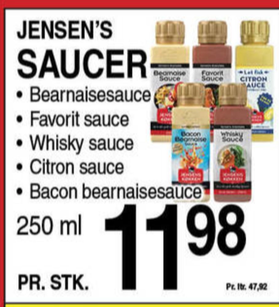 Jensens Køkken, Flæskestegssauce