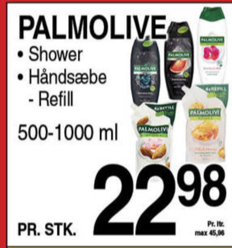 Palmolive, Flydende sæbe