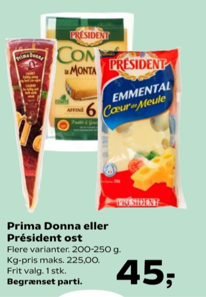 Prima Donna, Specialost Rød Lagret