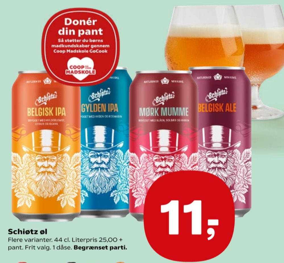 Schiøtz Mørk Mumme, Specialøl