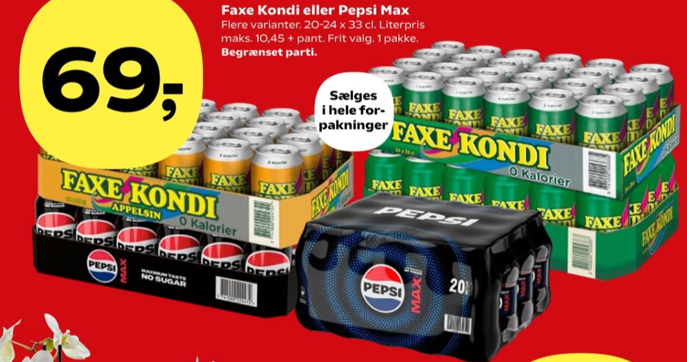 Pepsi Max, Cola 24 pk.