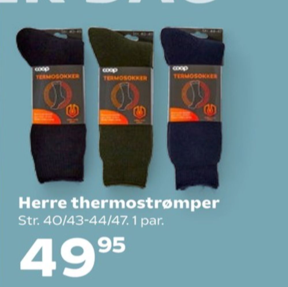 Coop, Strømper