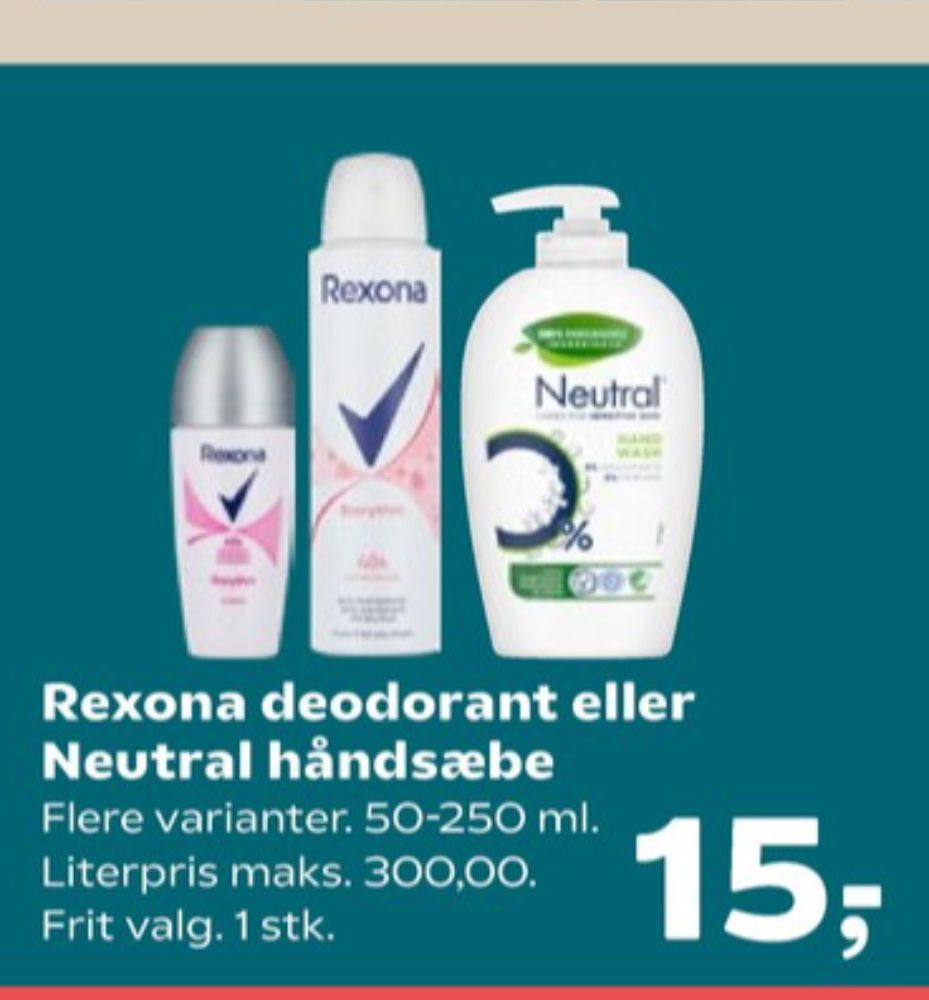 Neutral, Flydende sæbe
