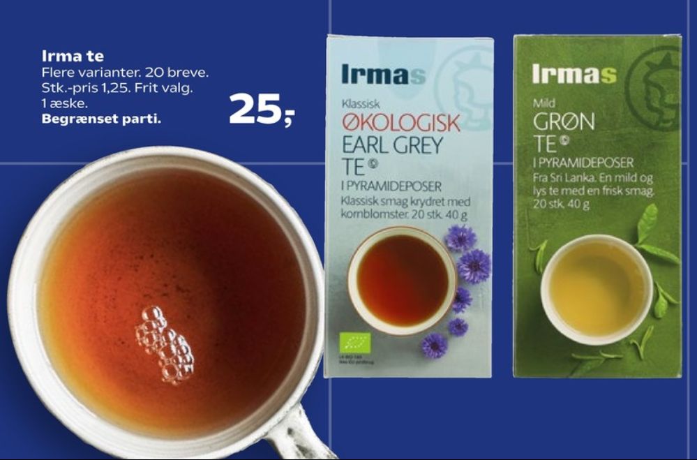 Irmas, Tebreve