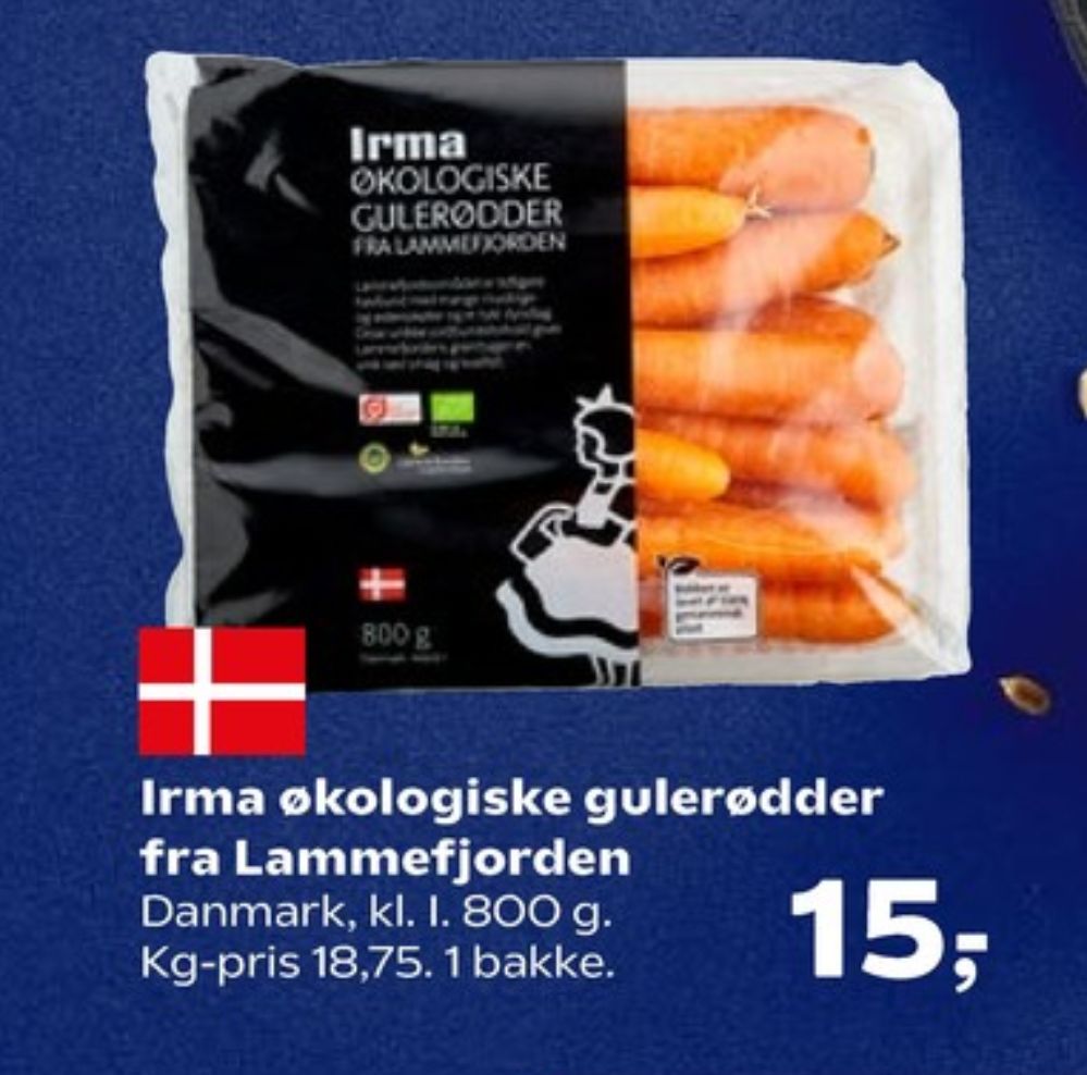 Irmas, Gulerødder