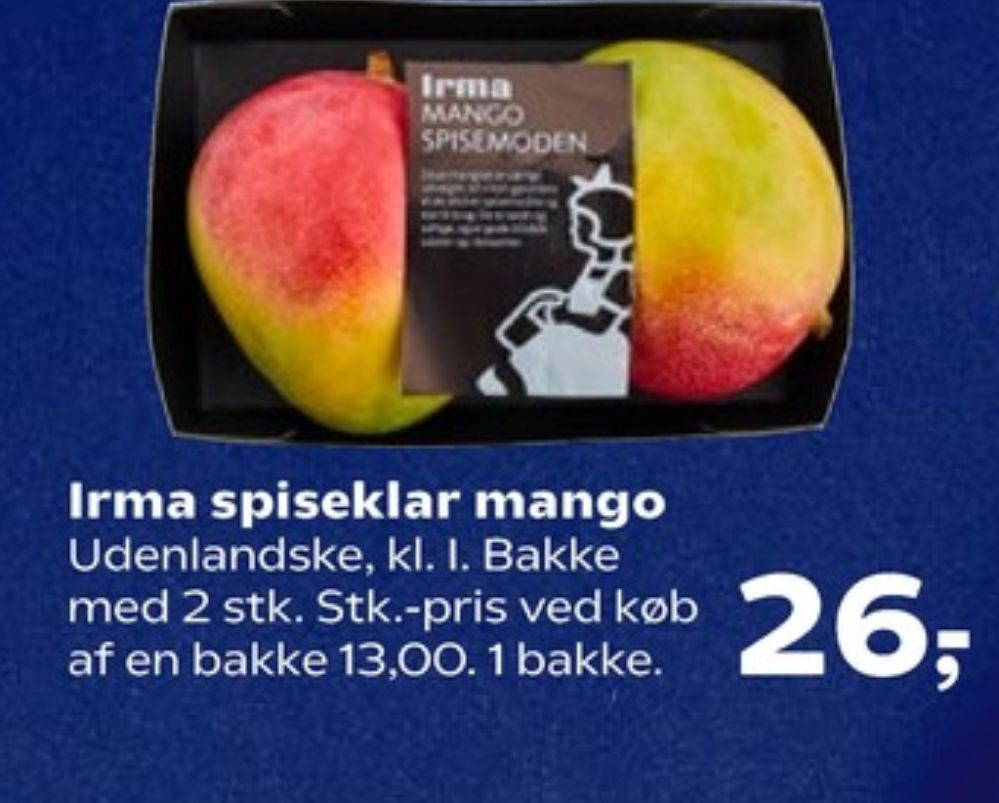 Irmas, Mango
