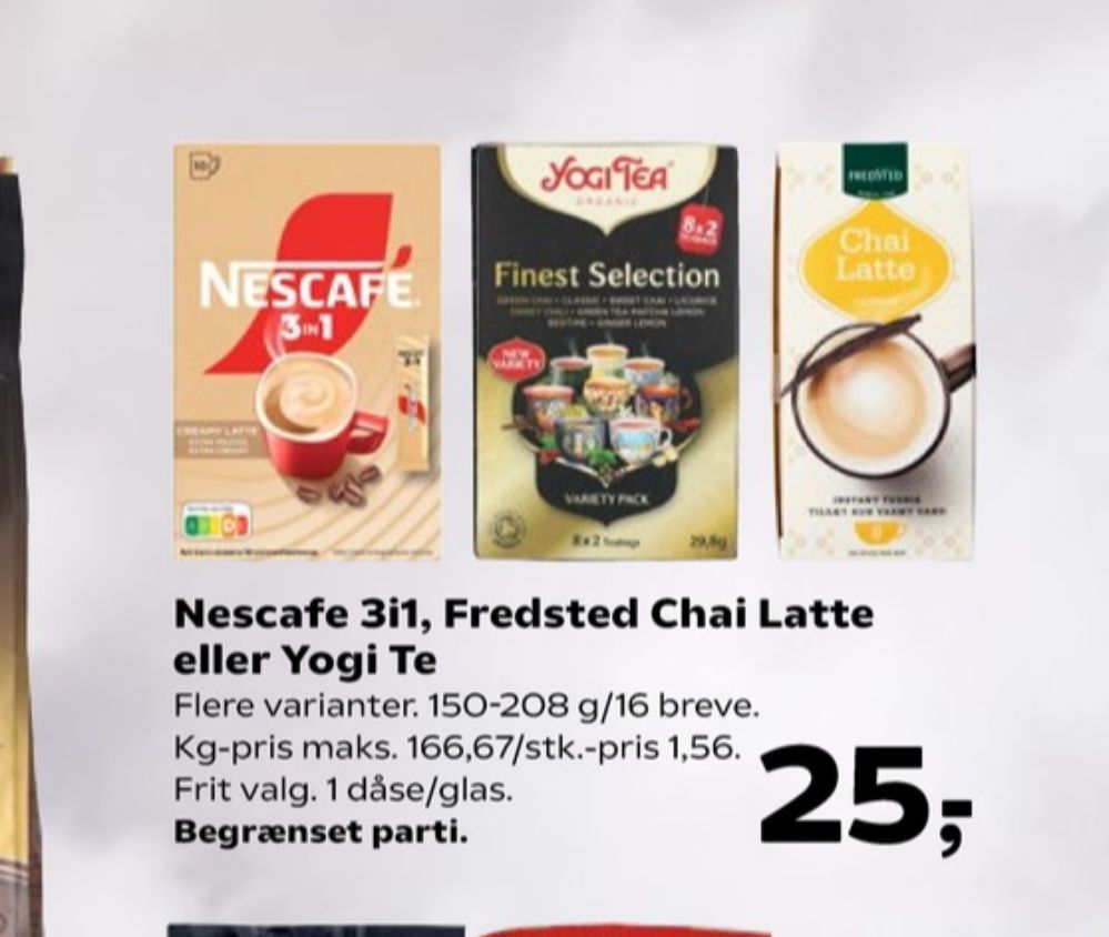 Nescafe 3in1, Instant Kaffe
