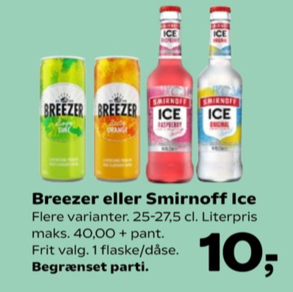 Smirnoff Ice Original, Original RTD
