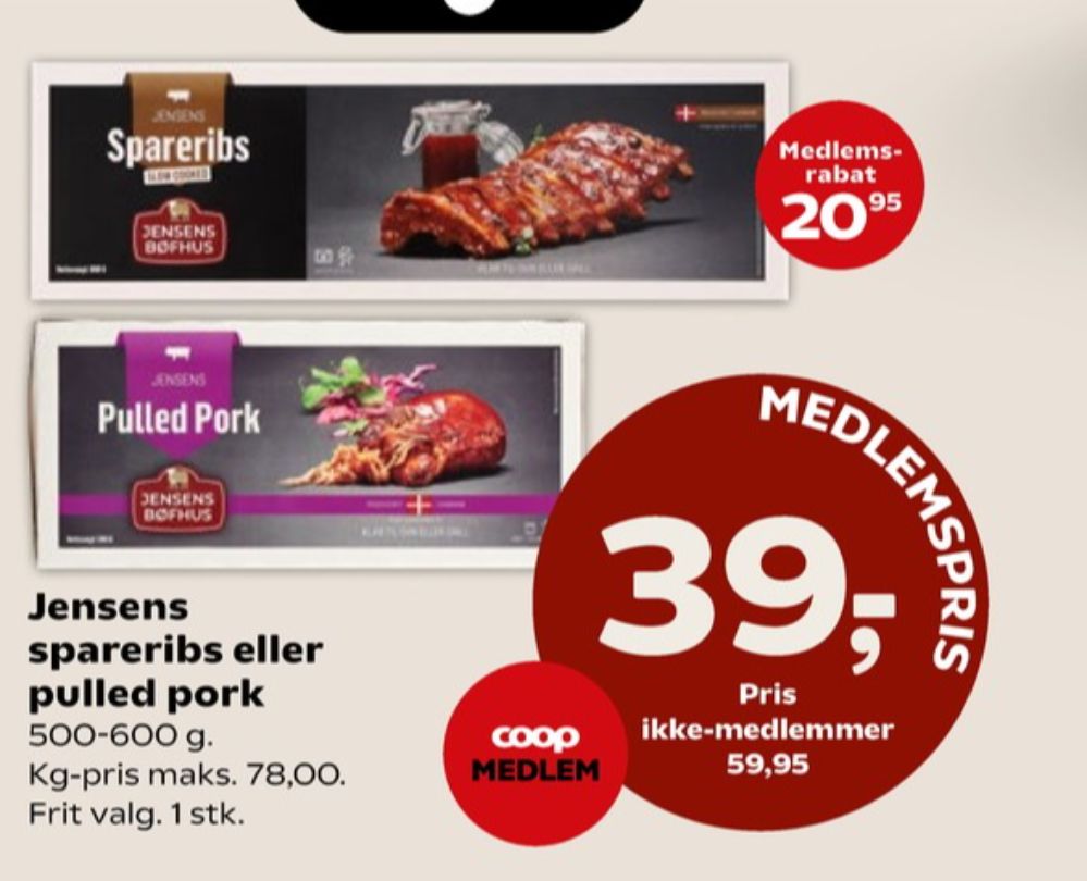 Jensens, Pulled Pork